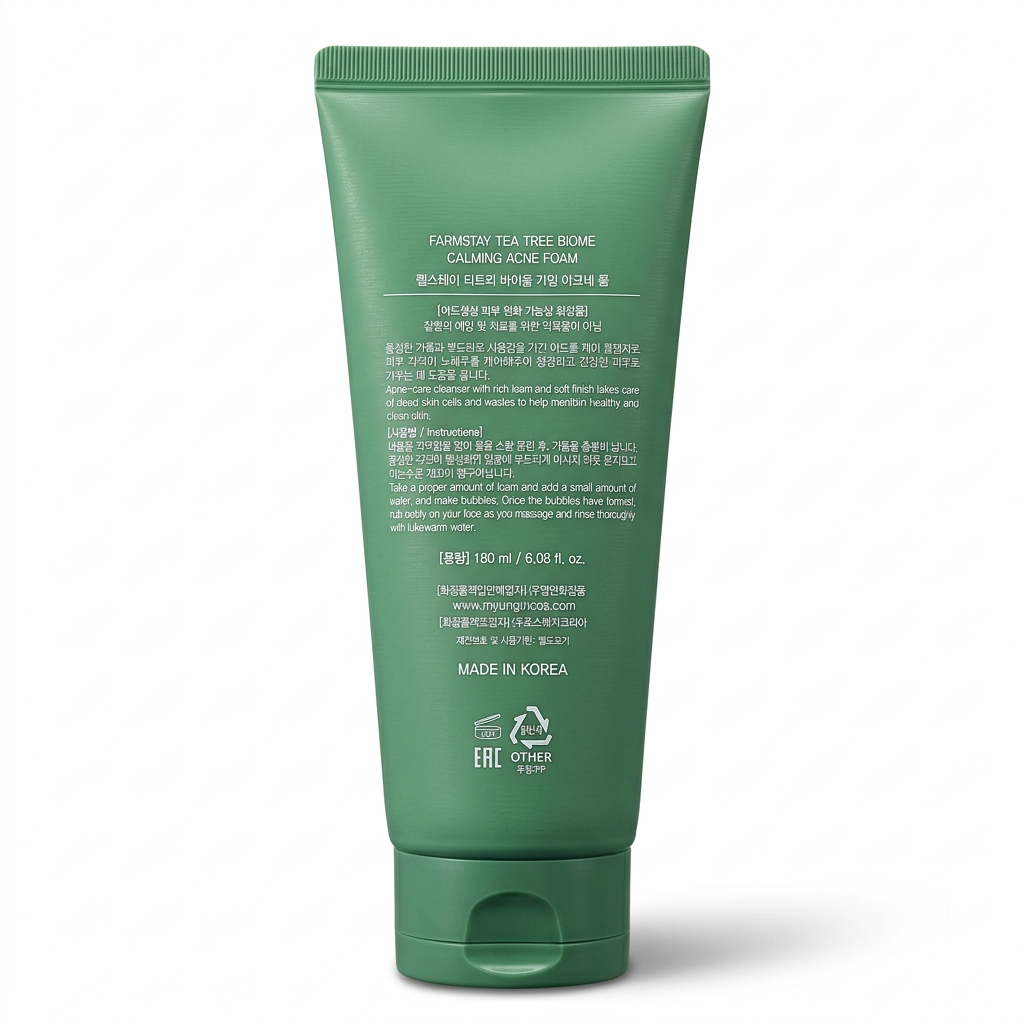 TEA TREE BIOME CALMING ACNE FOAM