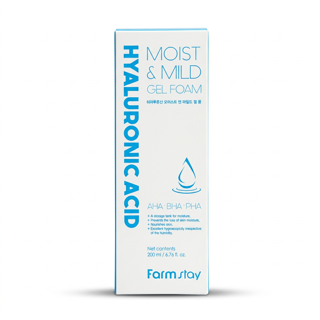 HYALURONIC ACID MOIST & MILD GEL FOAM 200ml