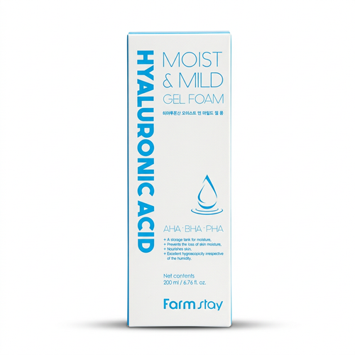 HYALURONIC ACID MOIST & MILD GEL FOAM 200ml