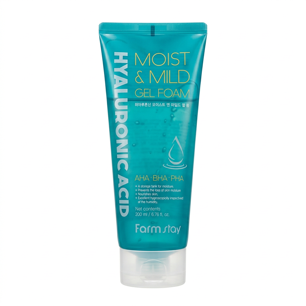 HYALURONIC ACID MOIST & MILD GEL FOAM 200ml